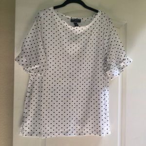 Short sleeve plus size top
